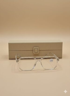 Crystal White Lightweight Glasses