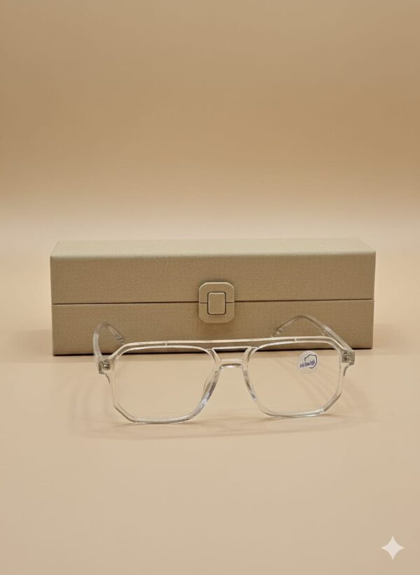 Crystal White Lightweight Glasses