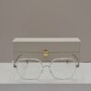 Crystal white style glasses