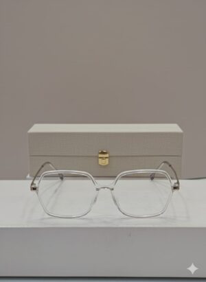 Crystal white style glasses